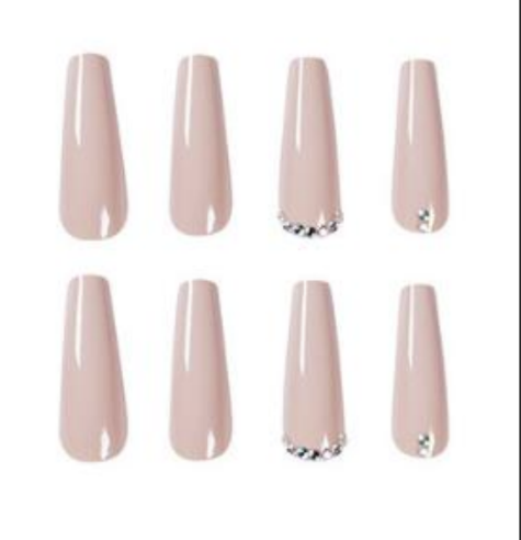 Neutral Sparkle Ballerina Long