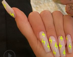 Yellow Lightening Ballerina Long